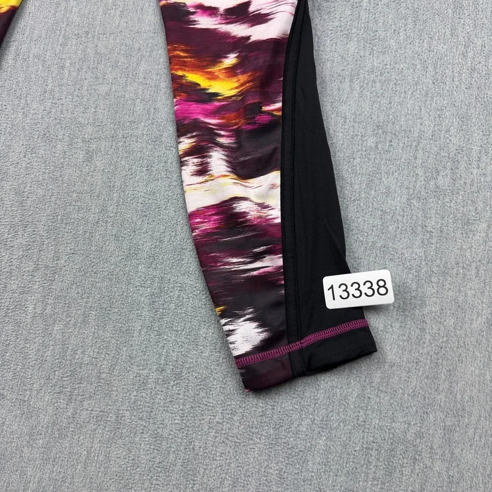 Lululemon Leggings Women 4‎ Pink Black Pace Tight 25